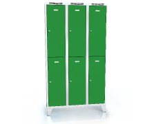  Divided cloakroom locker ALDOP with feet 1920 x 1050 x 500